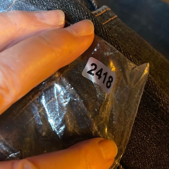 Vintage GAP size 12L Boot Cut stretch dark wash jeans - Picture 8 of 8